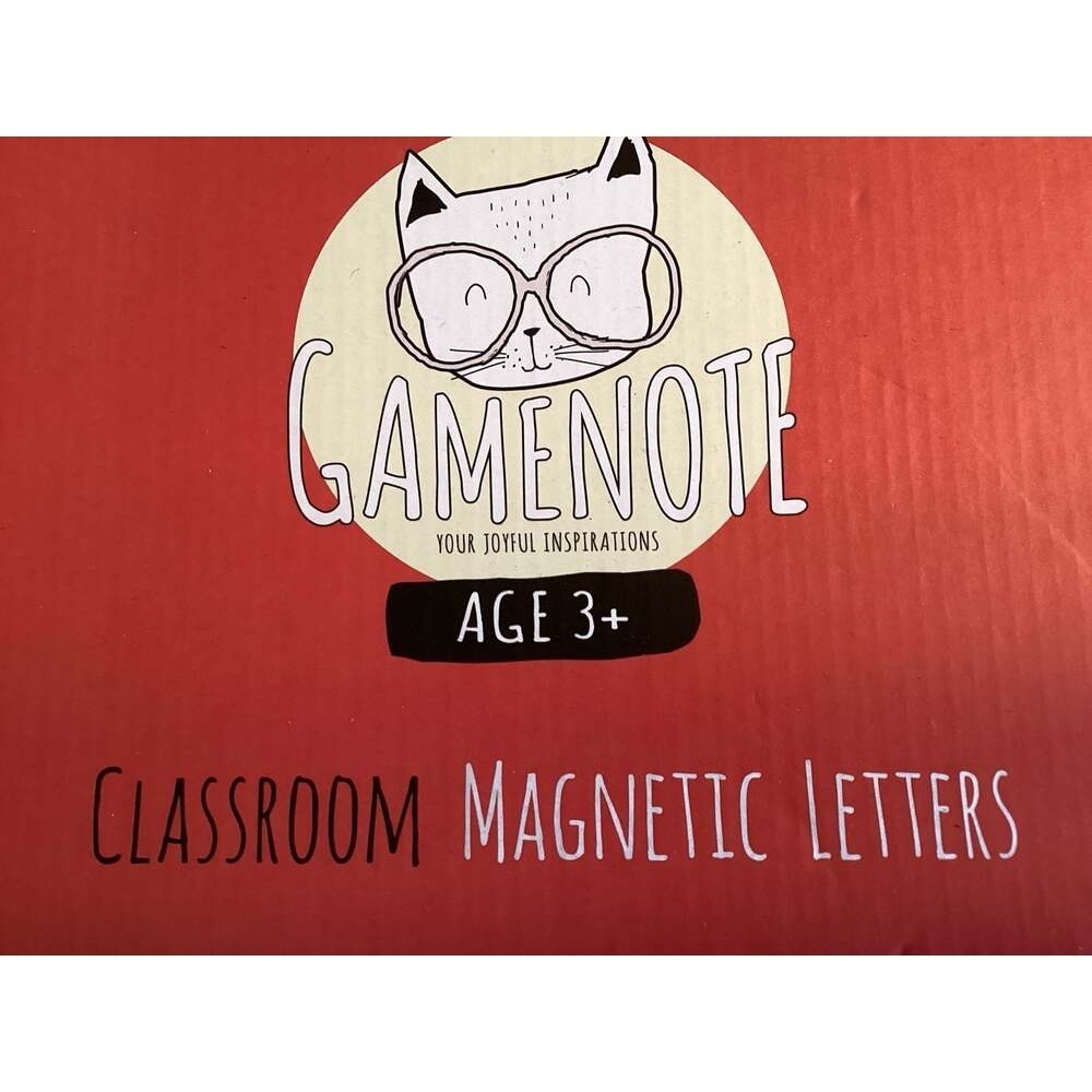 Gamenote 234 Pcs Classroom Magnetic Alphabet Letters Kit with Double-Sided Magne